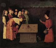 BOSCH, Hieronymus The Conjurer oil painting reproduction